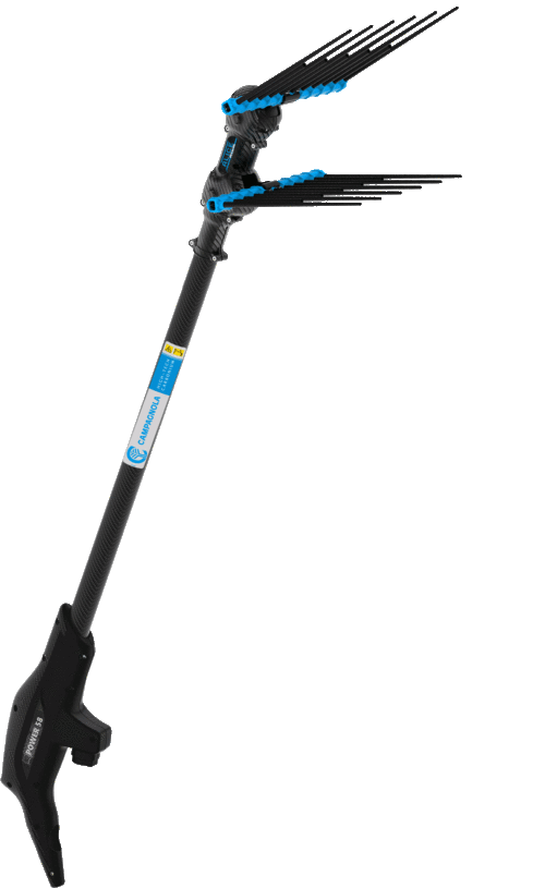 Abbacchiatore a batteria CAMPAGNOLA Alice premium 58V con asta 185/270 cm ALLUMINIO - immagine 4