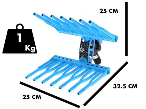 Abbacchiatore pneumatico ad aria compressa Campagnola IRON - immagine 4