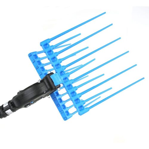 Abbacchiatore ELETTRICO A BATTERIA Campagnola ELEKTRA ECO con asta 150/220 cm ALLUMINIO - immagine 6