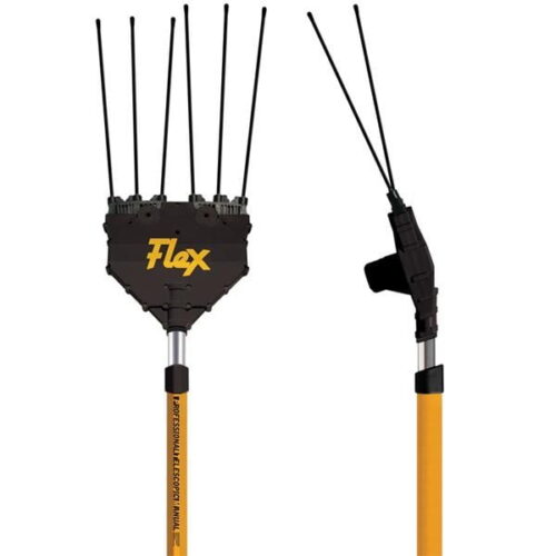 Scuotitore elettrico a batteria 12V Oliviero Flex-PTM asta telescopica 2,80 mt - immagine 2