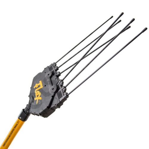 Scuotitore elettrico a batteria 12V Oliviero Flex-PTM asta telescopica 2,80 mt